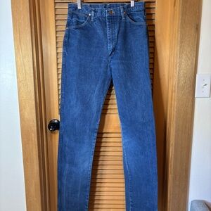 Wrangler Blue Straight Jeans Classic Style